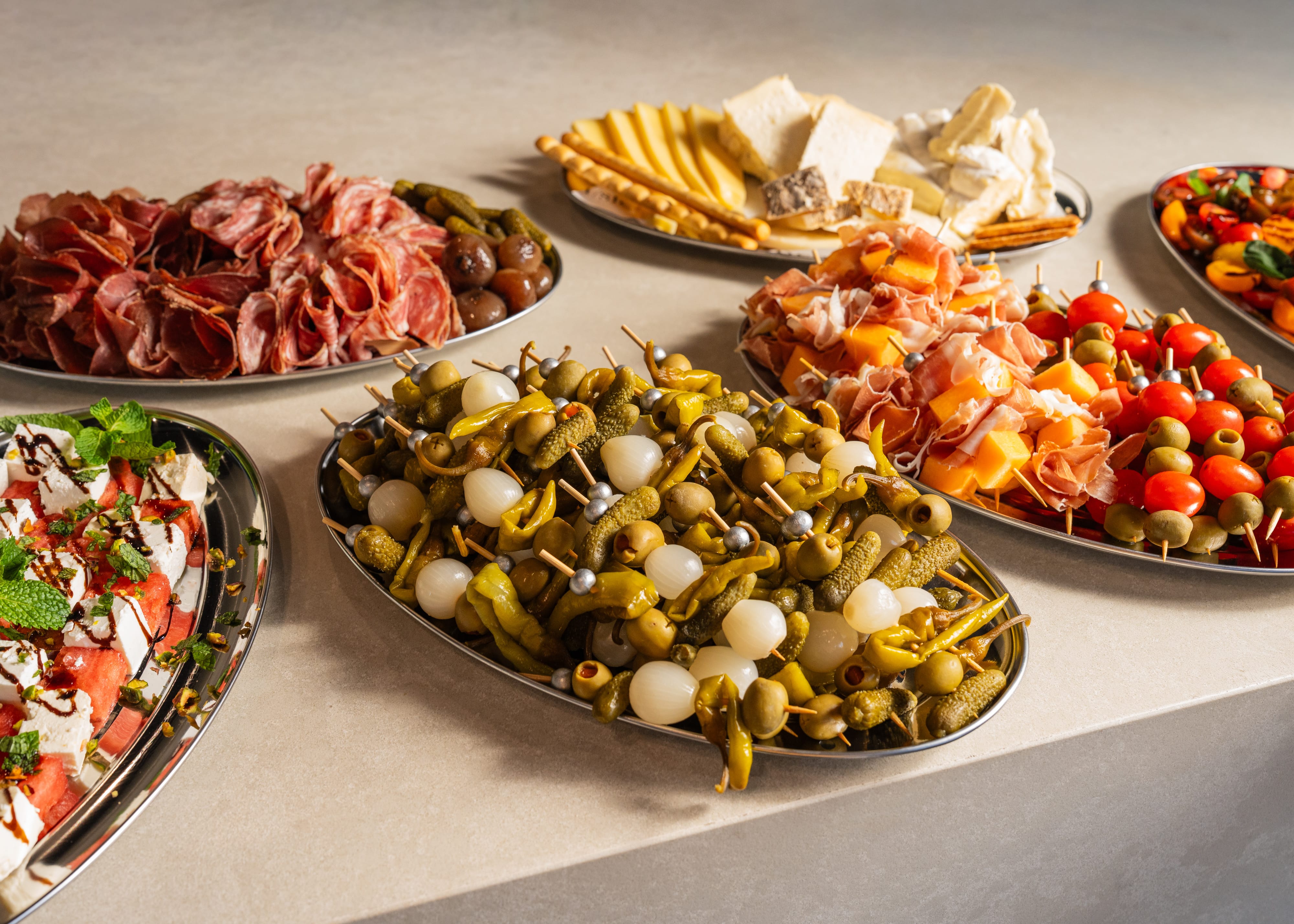 Casa Délisia grazing selection