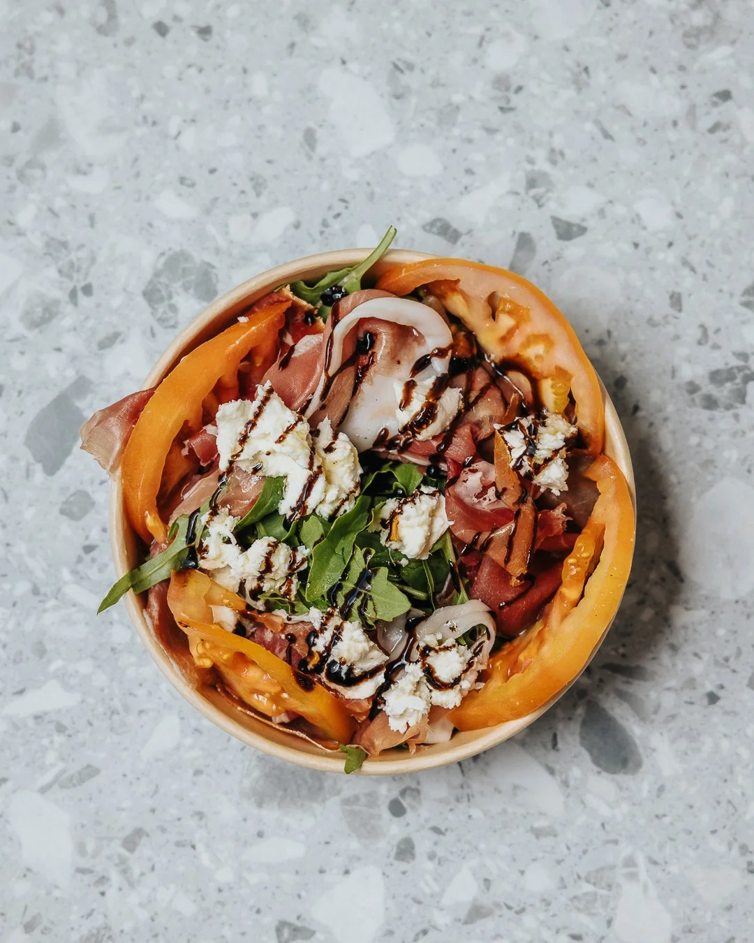 Da Vinci-inspired salad bowl